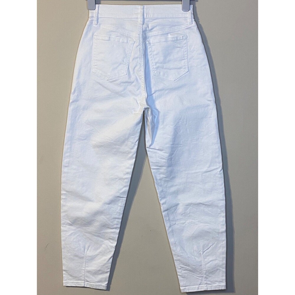Loft Jeans The Barrel Women's White Jeans Size 24/00